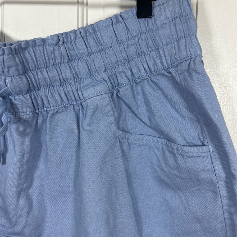 NWT Aerie High Waist Light Blue 3 inch shorts - Picture 2 of 5